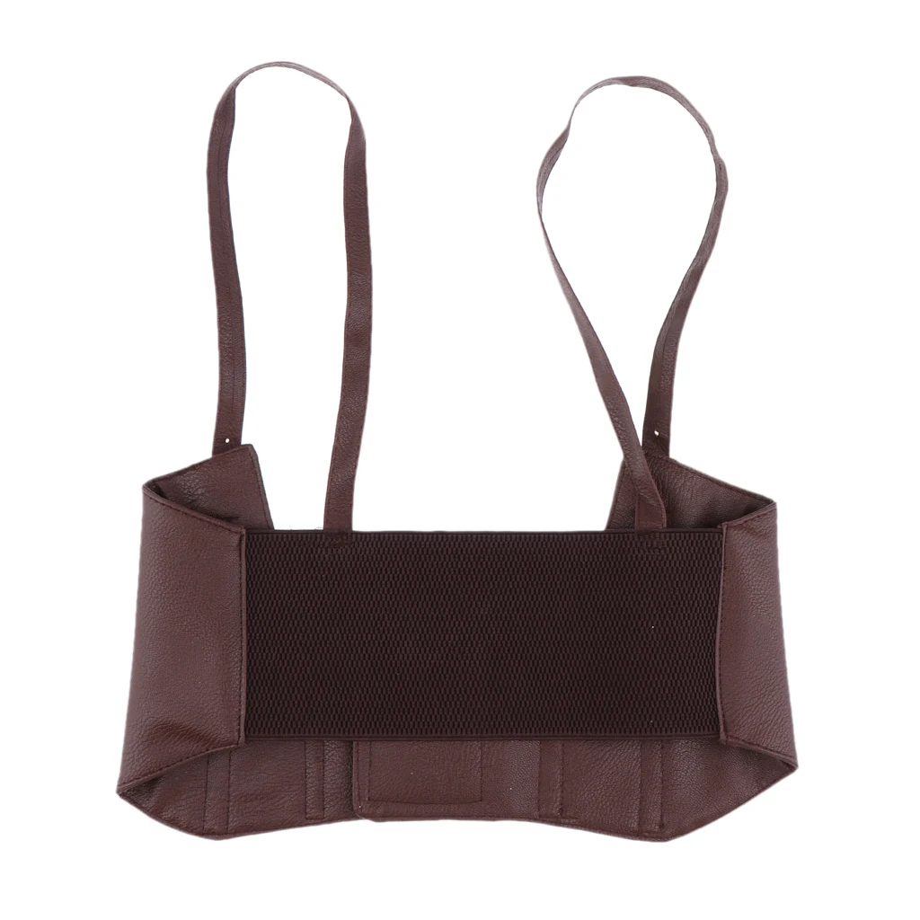 Corset Underbust With Shoulder Strap Support Belt Cincher Waist Reduction