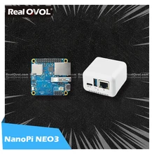 RealQvol FriendlyElec NanoPi NEO3 1GB/2GB DDR4 RK3328 Cortex A53 Quad-core 64-bi поддержка Linux Ubuntu Core Upgrade Nanopi NEO2