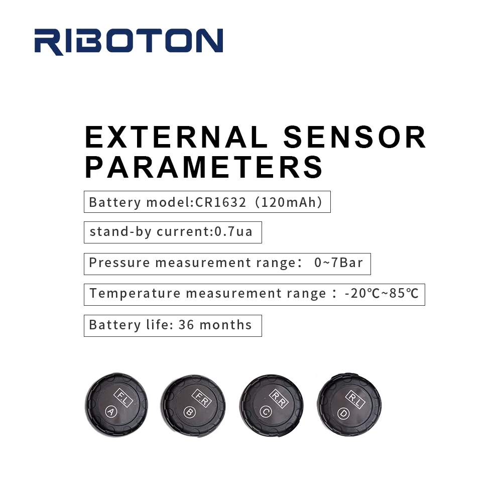 Riboton Сменный датчик для C100 C110 C120 C200 C220 C240 C260 C261 костюм для Riboton TPMS система мониторинга давления в шинах