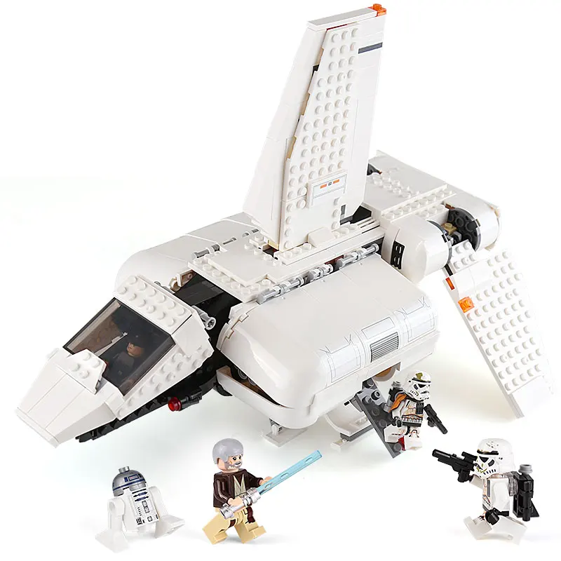 

New Star Plan Wars Imperial Landing Craft Compatible Legoinglys Starwars 75221 Building Blocks Bricks Toys Christmas Gifts 05147