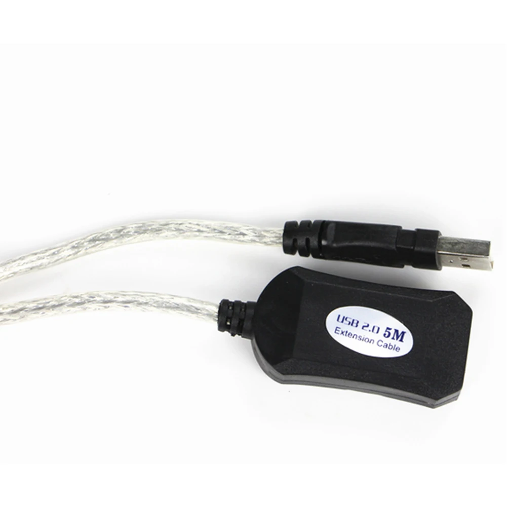 USB2.0 кабель 5 м Активный удлинитель повторитель кабель адаптер с ChipB кабель Высокое качество
