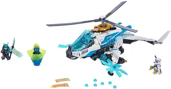 

2019 New Ninja Series Praised High Technology Helicopter Compatible Lepined Ninjagoing 70673 Building Blocks Toys for Kids Gift