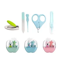 Baby Nail Clipper Set Baby Safety Care Nail Scissors 5 Piece Set Nail Scissors Clean Ear Nose Tweezers Special Care