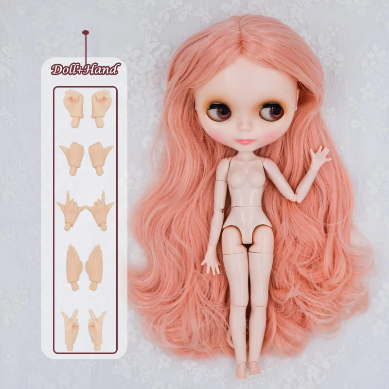 Neo Blyth кукла NBL на заказ блестящее лицо, 1/6 BJD шарнирная кукла Ob24 кукла Blyth для девочки, игрушки для детей H NBL 1-24 - Цвет: HNBL22