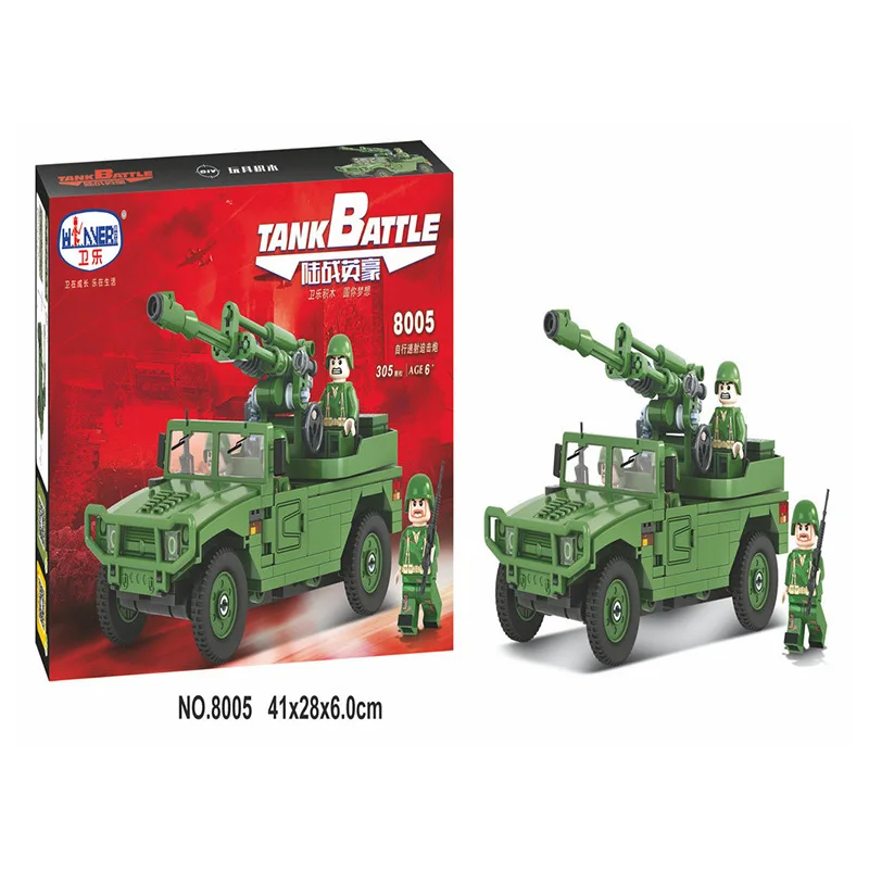 

Diecast Toy Vehicles Patrol Car Army Military Soldiers Tank Guns Building Blocks Bricks Star War action figure toys for children