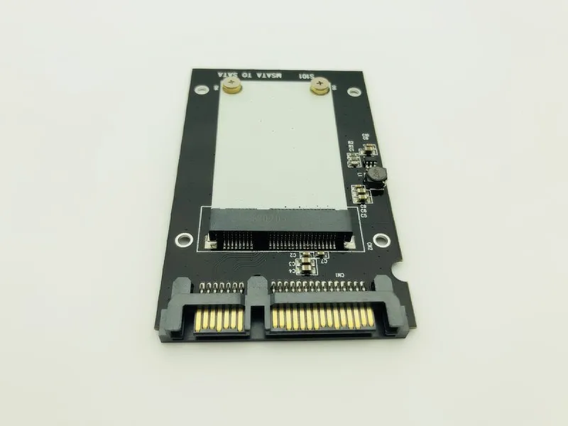 10 шт. mSATA SSD 2," жесткий диск SATA конвертер адаптер карты plug and play 50 мм x 30 мм для Windows XP/7/8/10/Vista/Linux и Mac OS