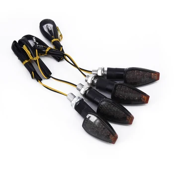 

4pcs 15 Led Turn Signal Lights Indicator Running Brake Tail Light Motorcycle 12v