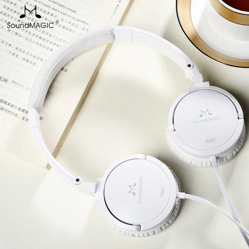 Портативные наушники SoundMAGIC P22C со штекером 3 5 мм универсальные управление