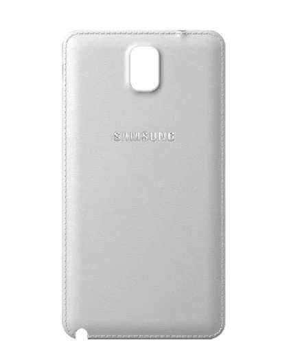 Чехол для батареи для samsung Galaxy NOTE 3 N9006 N9005 N900 N9009 N9008 N9002 Note3 задняя крышка для батареи - Цвет: Белый