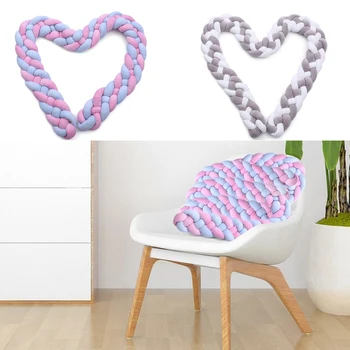 

Bedding Knot Crib Cotton Protector Strip Newborn Nursery Cradle Decor Gifts Crib Protector Crib Protector Bumper