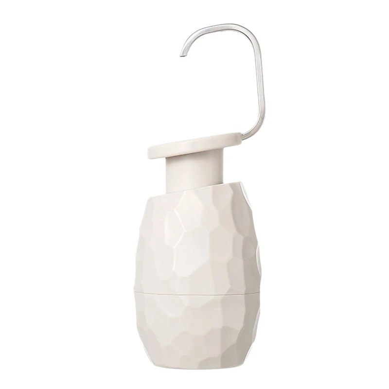 light gray JEYL 400 мл креативный диспенсер для мыла, очищающее средство для лица, гелевая бутылка для душа, Экологически чистая для дома, отеля, ванной комнаты - Цвет: light gray