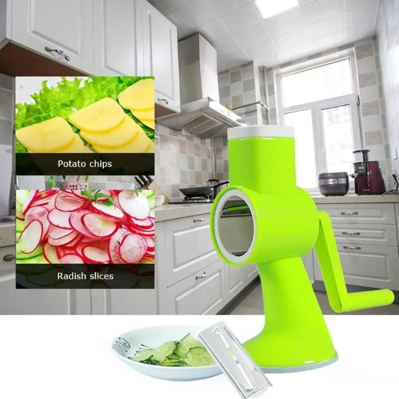 4-в1 овощерезка ручной Spiralizer Овощечистка из нержавеющей стали спиральный слайсер для картофеля фруктовый Овощной инструмент кухонный гаджет