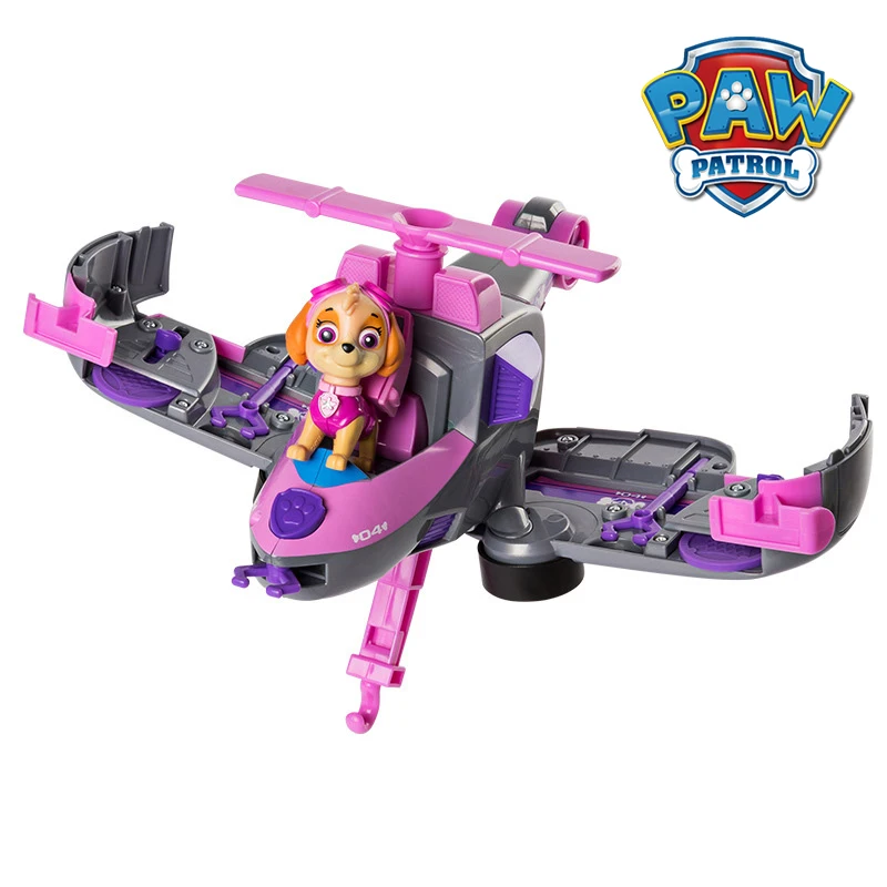 Paw Patrol Juguetes оригинальная обсерватория парковка Patrulla Canina игрушка фигурки аниме детские игрушки для детей Подарки 2A17 - Цвет: 04 NO BOX