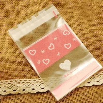 

Bakery Goodies / Small Cellophane Favor Gift Mini Bags, Self Seal Party Packaging 300pcs/lot