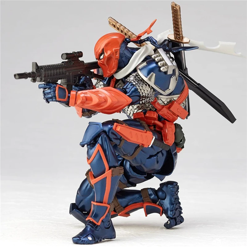 Тинейджеров Revoltech серии № 011 Аниме Бэтмен дезстроук фигурку модель игрушки куклы для подарка