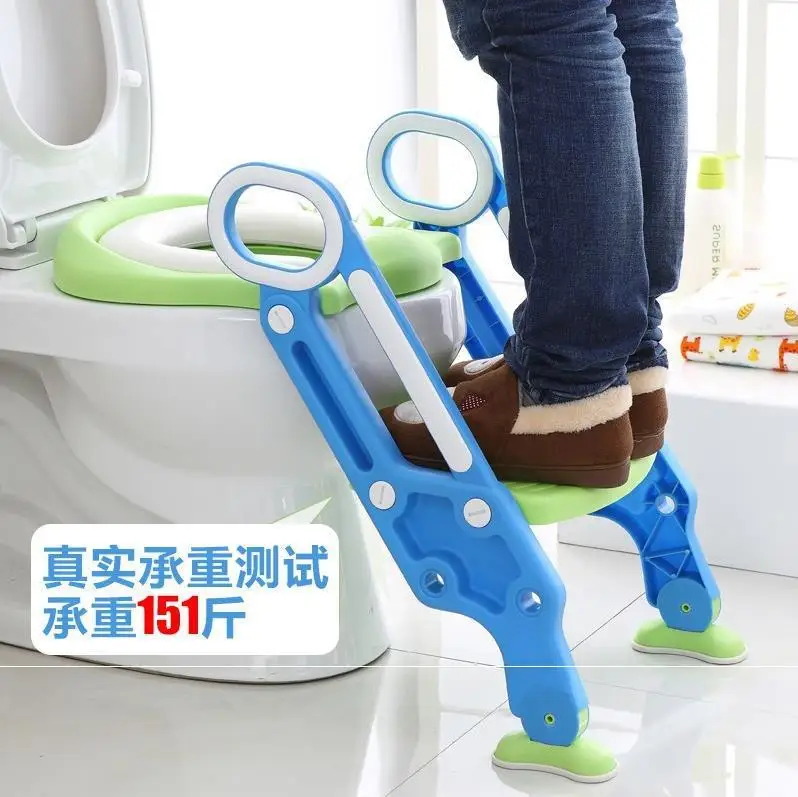 

High Grade Thick on Potty Ladder Baby Toilet Toilet Seat Young CHILDREN'S Commode Chairs for Male Baby Universal