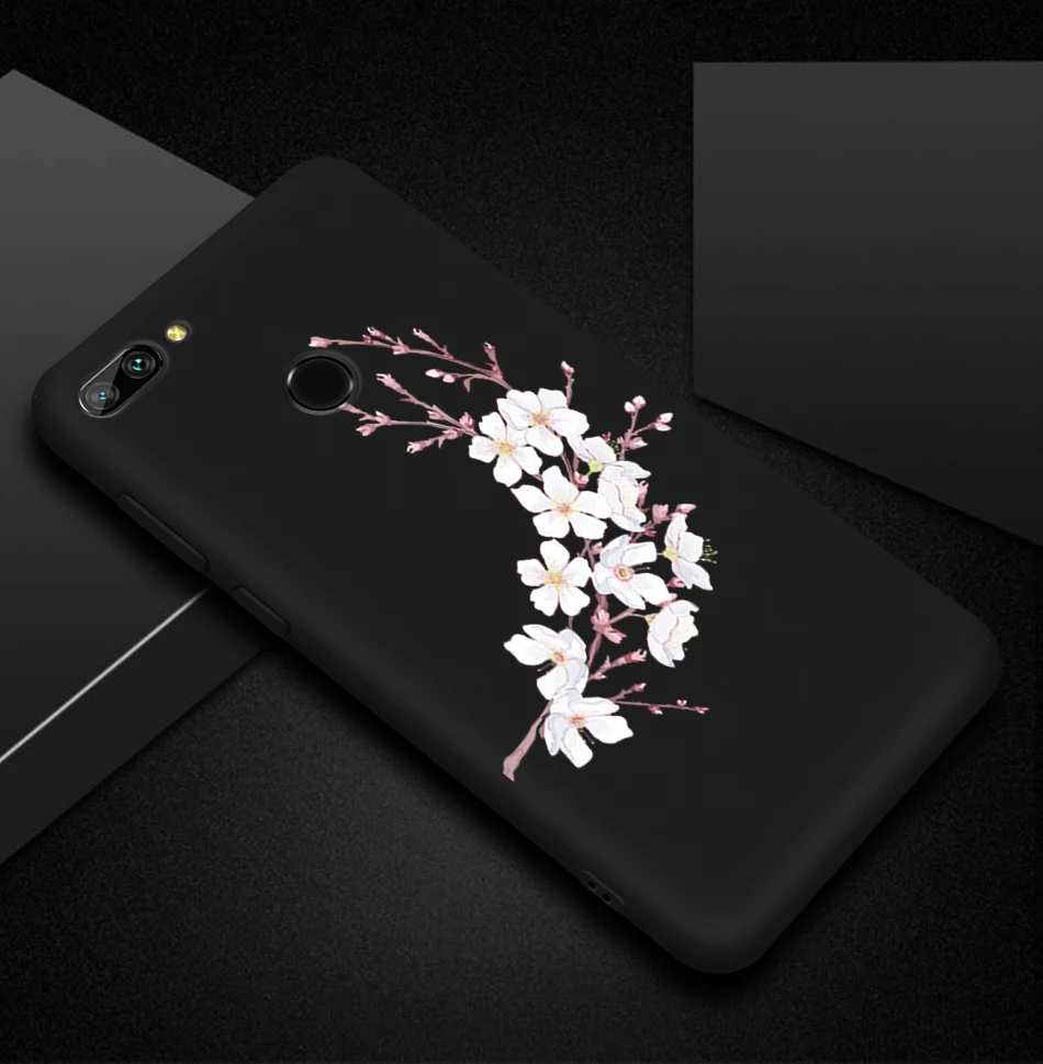 Силиконовый чехол ярких цветов для huawei Honor 8C 8X9 Lite P smart, матовая задняя крышка для Galaxy J3, мягкий чехол из ТПУ