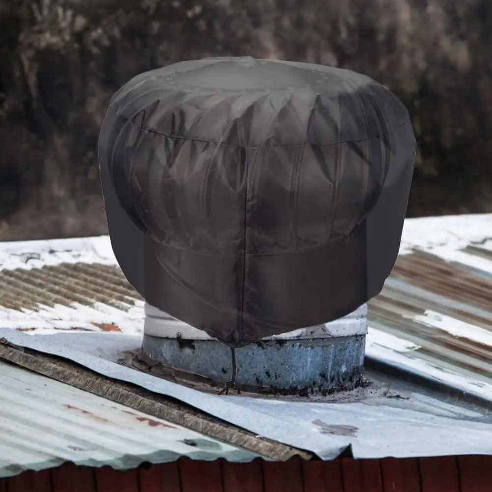 Наружная крыша крышка вентилятора вентиляционное отверстие крышка турбины крыша крышка 420D водонепроницаемый с серебряным покрытием ткань оксфорд крышка турбины