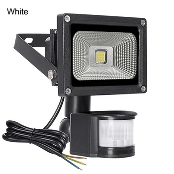 

PIR Motion Sensor LED Floodlight Outdoor Lighting 10W Waterproof LED Spotlight For Garden Wall Street Flood Light