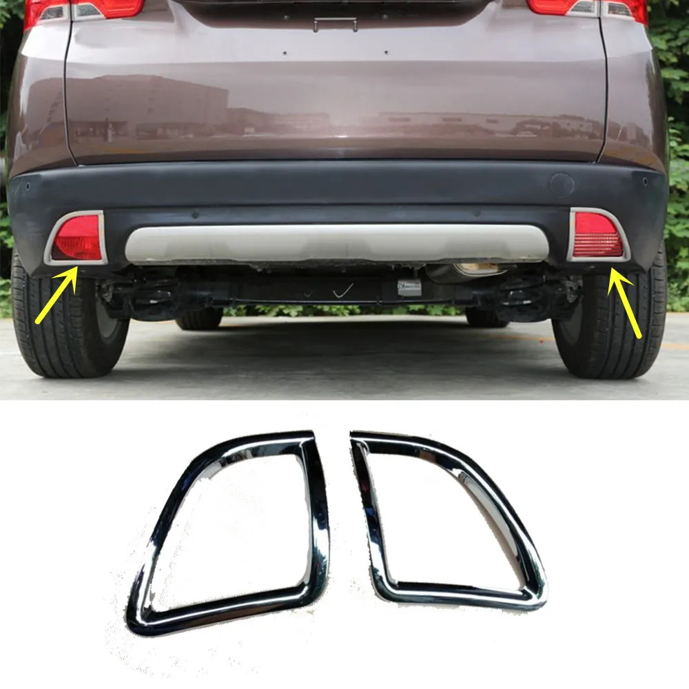 Для Peugeot 2008 2014 2015 2016 2017 верхний детектор рамка Стайлинг ABS хромированная отделка
