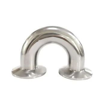 

2'' (51mm) OD64 Sanitary Tri Clamp U Bend 180 Degree Elbow 304 Stainless Steel