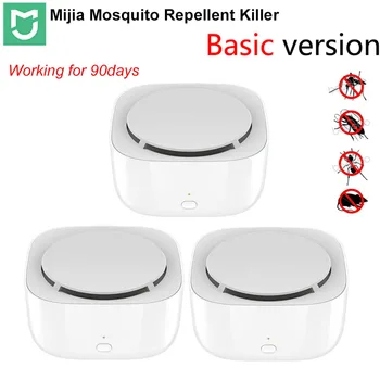 

New Xiaomi Mijia Mosquito Repellent Killer Mini Portable Fan Drive Repeller Timing Function Working for 90 Days Basic Version