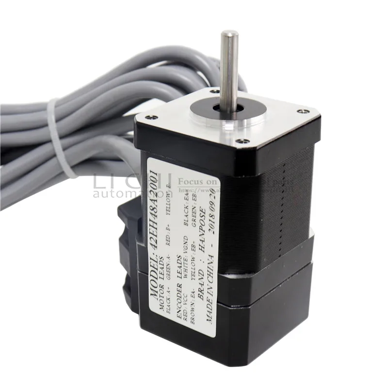 Серводвигатель NEMA 17 шаговый двигатель 2A 42EH48A2001 и HBS57 Закрытая петля сервопривод привод ЧПУ контроллер