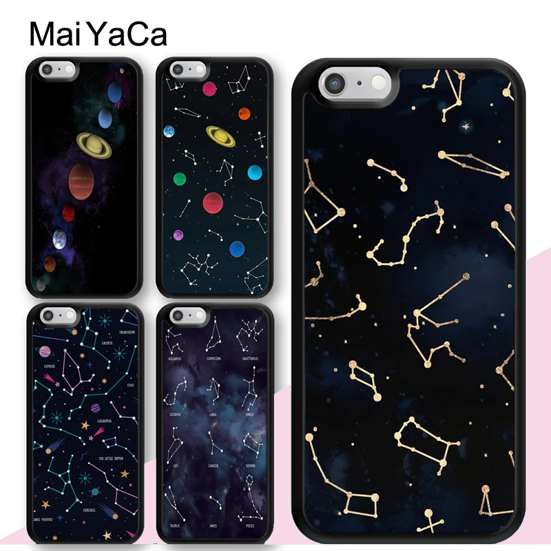 Us 287 5 Offmaiyaca Gold Solar Planet Solar System Stars Constellation Case For Iphone 11 Pro Max X Xr Xs Max 6 6s 7 8 Plus 5 5s Tpu Cover In