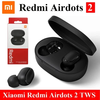 

Xiaomi Redmi Airdots 2 TWS True Wireless Bluetooth 5.0 Earphone Stereo Bass Noise Cancelling Microphone Eeadphones Suitable for
