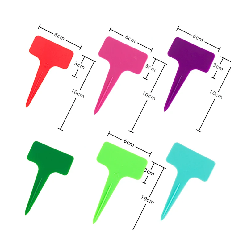 

50pcs Plant Labels Plastic Gardening Outdoor Accessories Set Waterproof Tools Parts Markers Tags