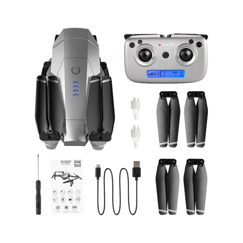 

SG907 GPS Drone with HD Dual Camera 5G Wifi RC Quadcopter Optical Flow Positioning Foldable Mini Drone