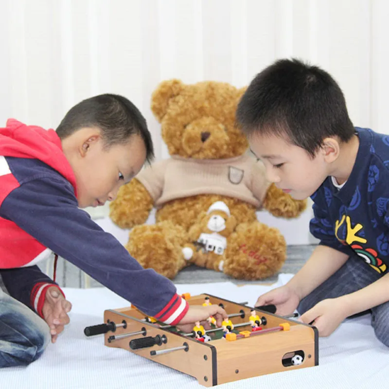 

Children Table Football Machine Mini Small Desktop Foosball Table 4-Rod Desktop Parent And Child Interactive Toy