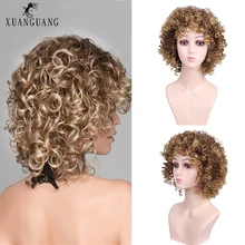 Суд Crépus Bouclés модная одежда по индивидуальному заказу, Température волокна Femelle Synthétique парик для косплея Хэллоуин парик