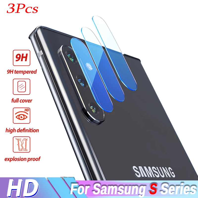 Закаленное стекло для камеры Samsung Galaxy Note 10 + защитная пленка S10 S8 S9 Plus S10e 8 9 3 шт. |