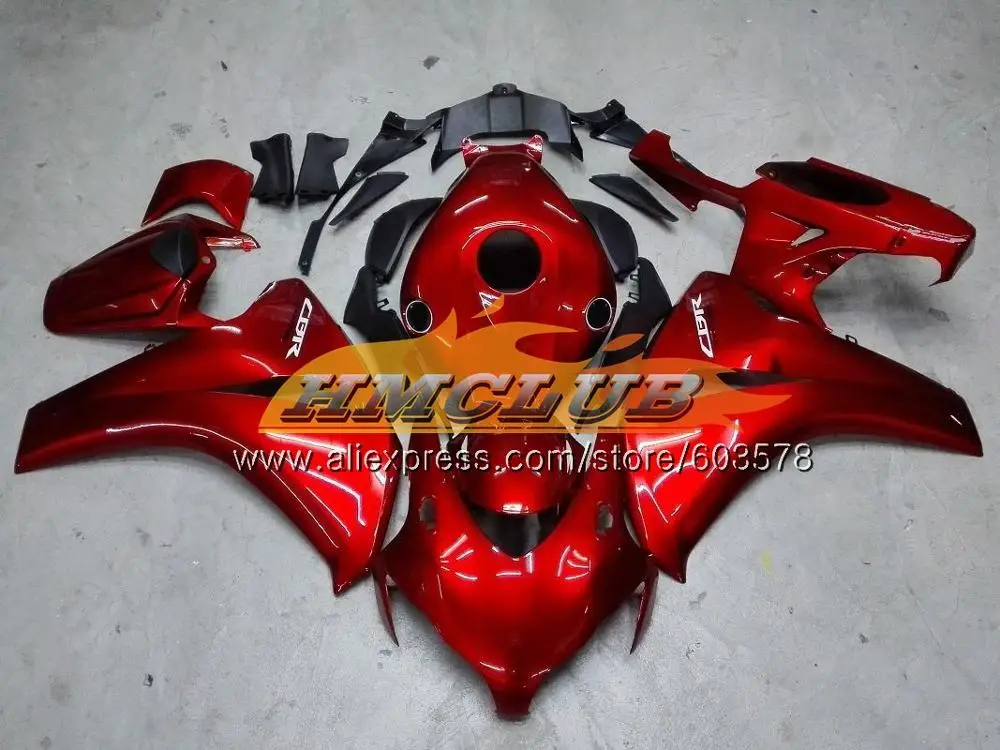 No. 16 Injection For HONDA CBR1000 RR CBR 1000 RR 2008 2009 2010 2011 79CL.69 Repsol red CBR 1000RR CBR1000RR 08 09 10 11 OEM Fairing - Цвет: No. 16