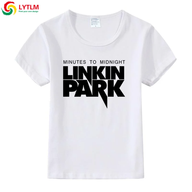LYTLM Linkin Park Camiseta/футболка для маленьких мальчиков, футболка в стиле рок-н-ролл, Enfant, футболка в стиле панк, Enfant Garcon Geek, летние детские рубашки для мальчиков - Цвет: DX LYCRA White