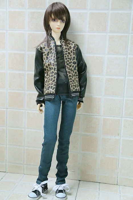 1/6 1/4 1/3 BJD кукольная одежда кожаная куртка пальто для BJD/SD аксессуары ID72 uncle. Не включены кукла, обувь, парик и другие A0860
