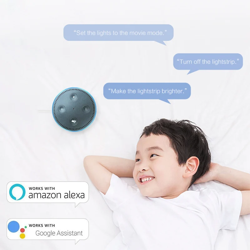 Smart led strip light Global version of Yeelight Aurora Smart Strip Light 1S 2m Long LED RGB Color WiFi Strip For APP Alexa Assistant Apple Homekit