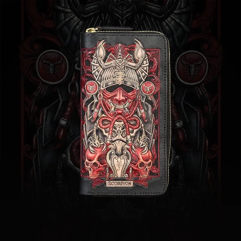 Рисунок 2 - Мужской длинный клатч из натуральной кожи