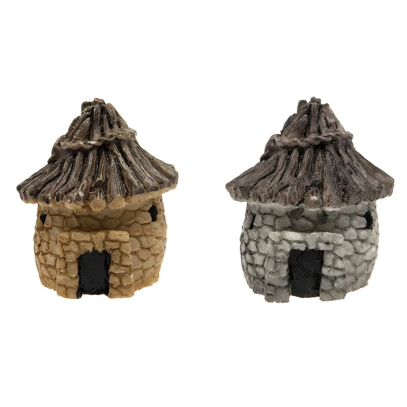 

Fairytale Garden Stone House Miniature Craft Mini Landscape Decoration