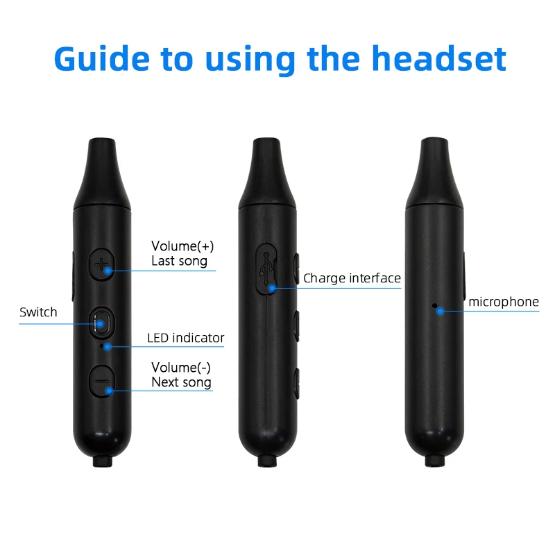 Bluetooth 5 0 Wireless headphones Sports earphone Stereo Subwoofer Hanging Neck Metal Magnetic Bluetooth Headphone