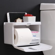 Ванная комната туалет полки для ванной бесплатно пробивая стены типа туалет для ванной комнаты, настенный всасывающий Термосумка для термосов