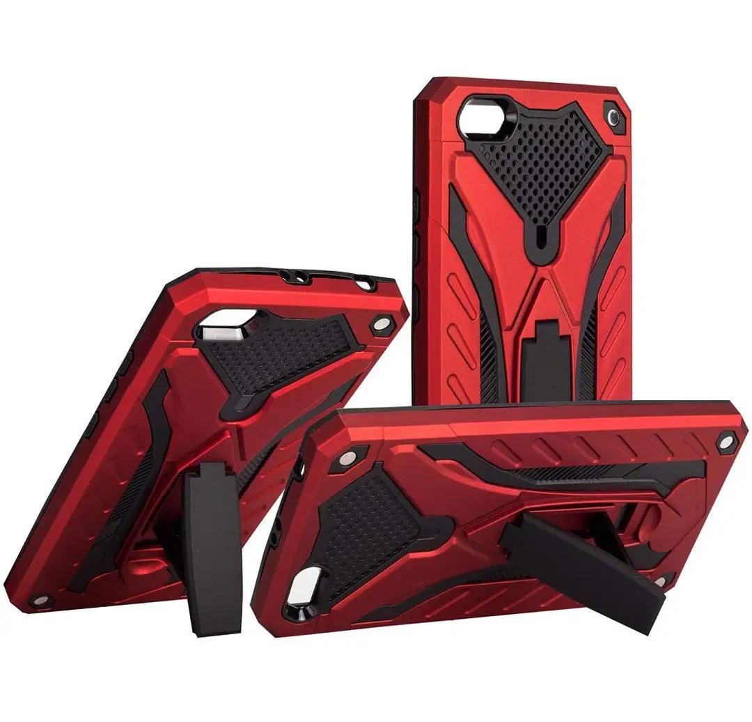 Прочный чехол для huawei Y5 Prime чехол huawei Y5 Lite DRA-LX5 защитный бампер ударопрочный жесткий силиконовый чехол для телефона - Цвет: knight armor red