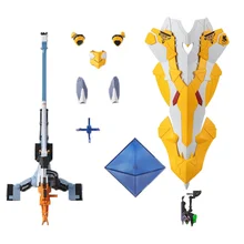 

Bandai PB Limited Evangelion Anime Action Figures EVA FRAME Positron e+ Artiliary Accessory Kits Kids Assembled Toys Robot Model