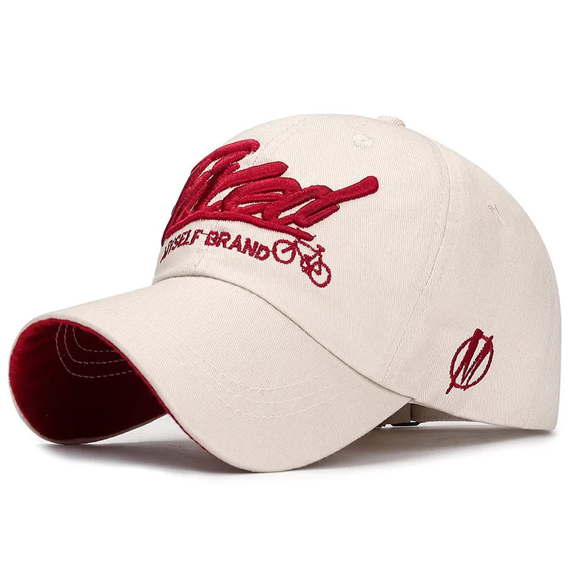 Topi Bisbol Pria Tulang Ikan Baru 