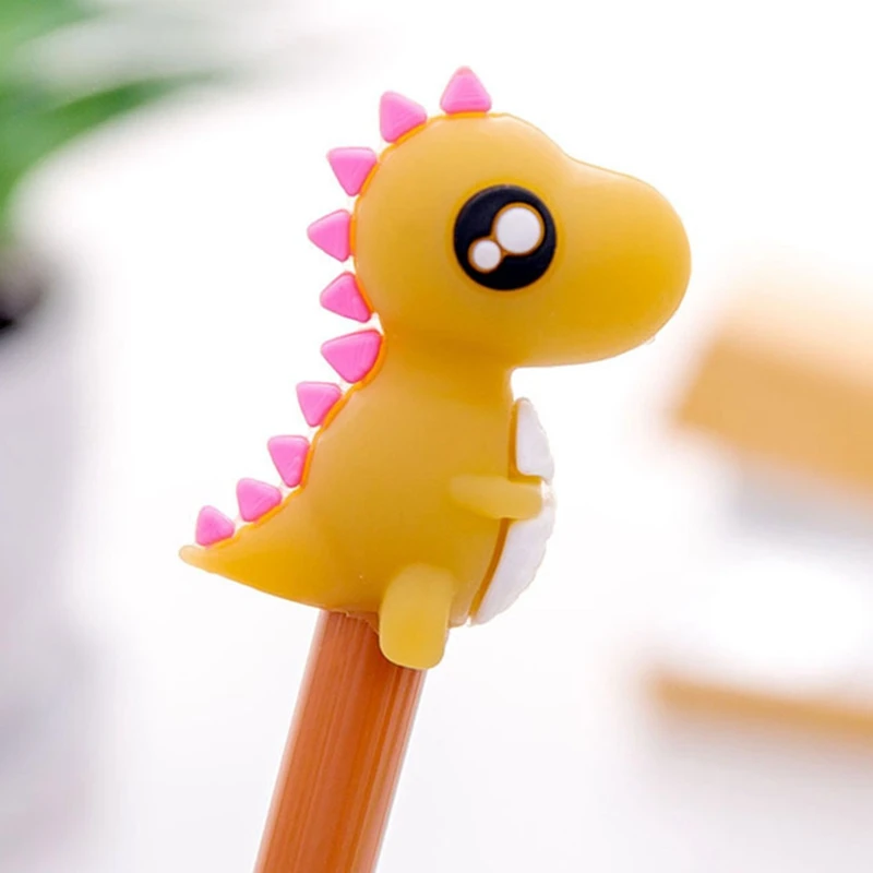 Kawaii Creative Dinosaur Gel Pen Cute Signature Pen Office School Writing Supplies Stationery Gift