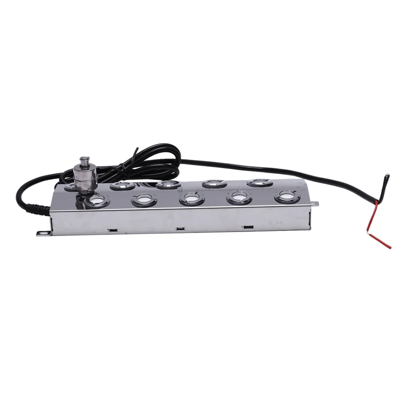 

10 Head 5KG/H Ultrasonic Mist Maker Fogger High Quality Stainless Steel Air Humidifier Greenhouse Aeromist Hydroponics B