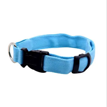 

LED dog light collar pet light dog cat collar pet anti-lost dog collar LED dog light collar blue code