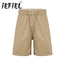 Летние детские шорты для мальчиков брюки для подростков штаны для униформы для детей детские шорты школьные детские спортивные шорты детские мешковатые штаны