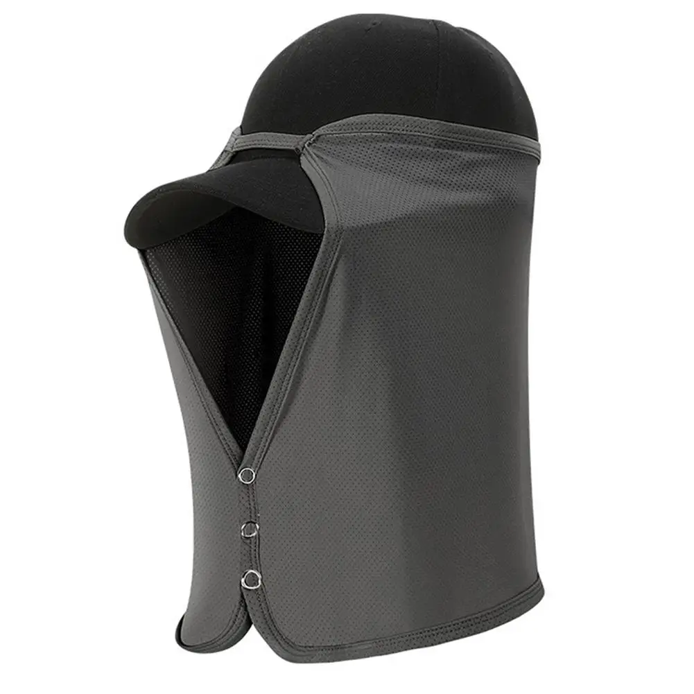 baseball cap with mosquito netting